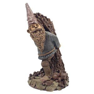 Tom Clark Gnome ERNEST Figurine #26 Earnest Worker Wood Sticks For Fire COA 1984